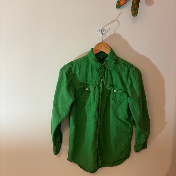 Green boy's Gap shirt size Large - Picture 1 of 3